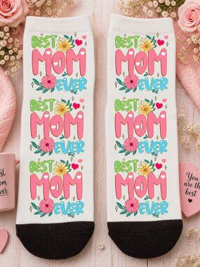 Best Mom Ever Ankle Socks